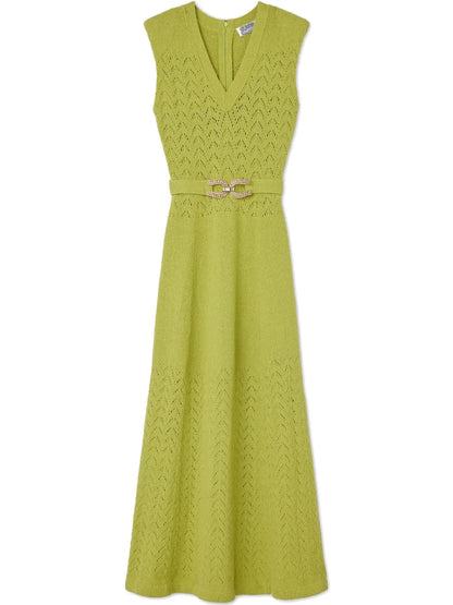 Re-Edition Chevron Dress