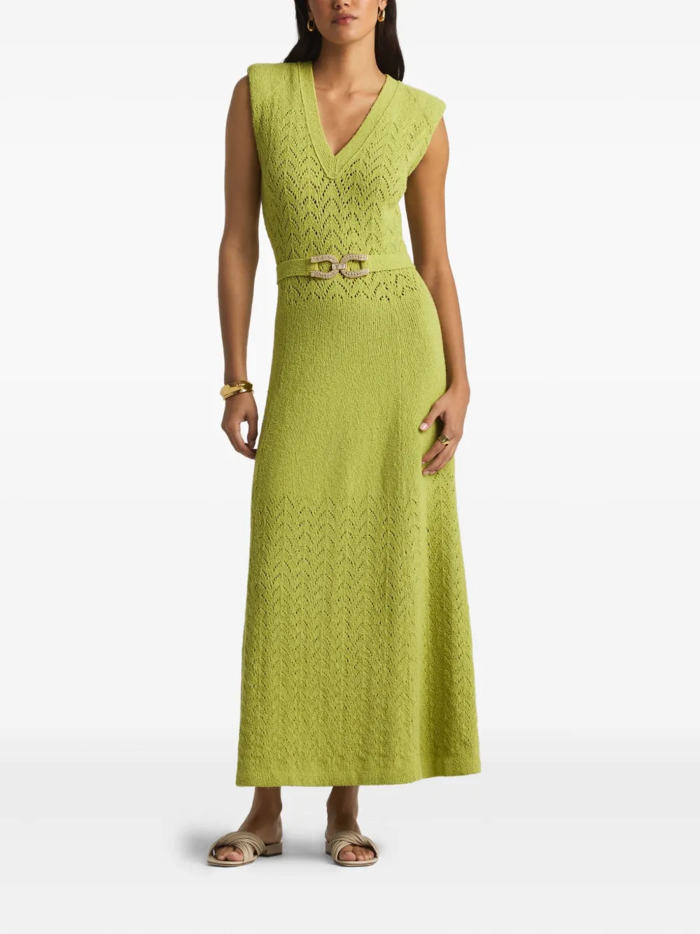 Re-Edition Chevron Dress