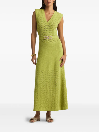 Re-Edition Chevron Dress