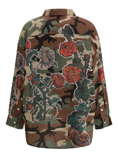 Camouflage-Print Shirt