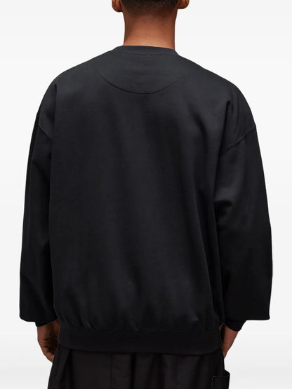 Graphic-Print "Black" Sweatshirt