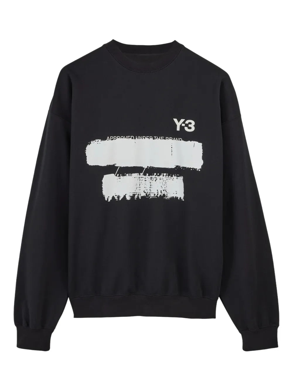 Graphic-Print "Black" Sweatshirt