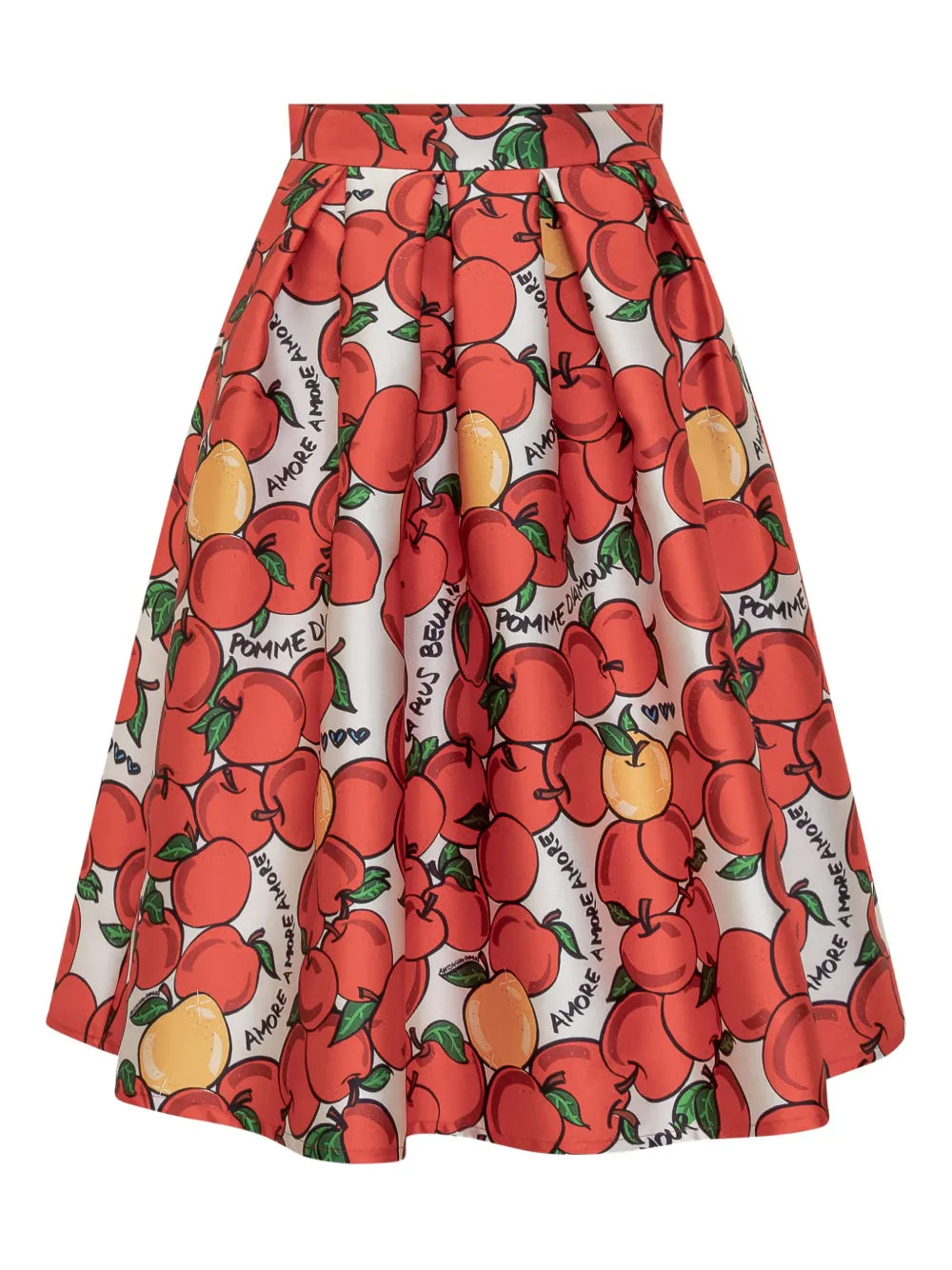 Apple-Motif Skirt