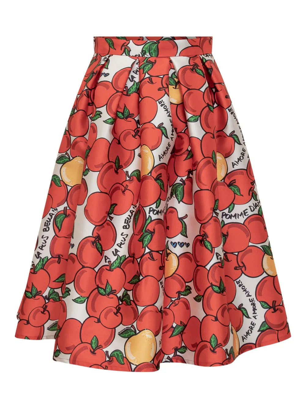 Apple-Motif Skirt