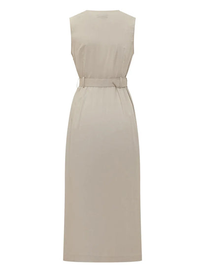 Cotton Midi Dress