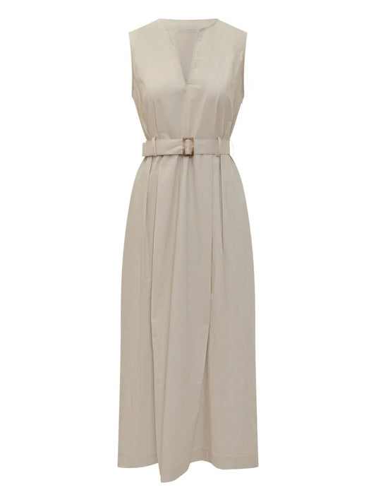 Cotton Midi Dress
