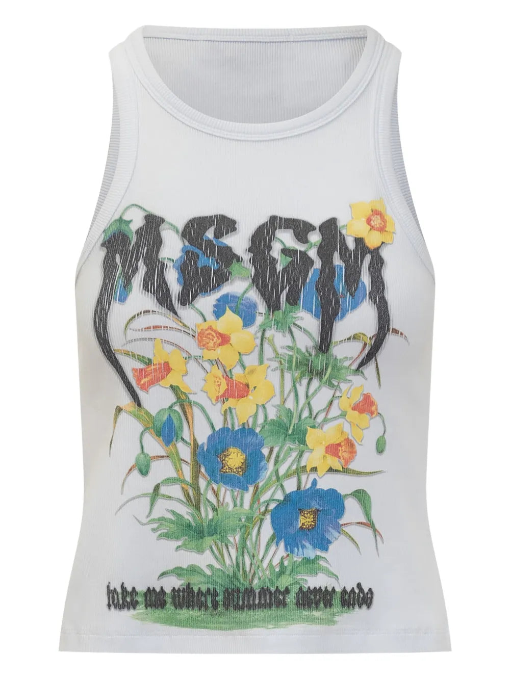 Graphic-Print Top