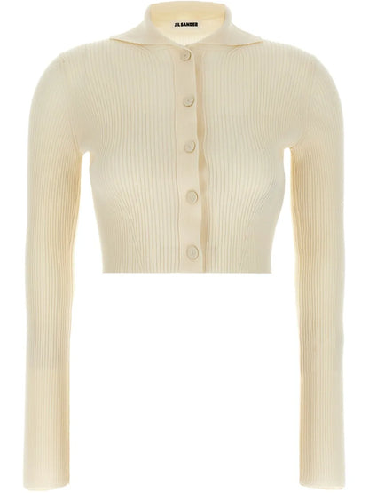 Ribbed-Knit Cardigan
