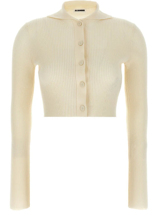Ribbed-Knit Cardigan