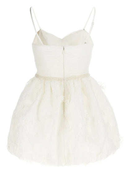 Bow-Detail Mini Dress