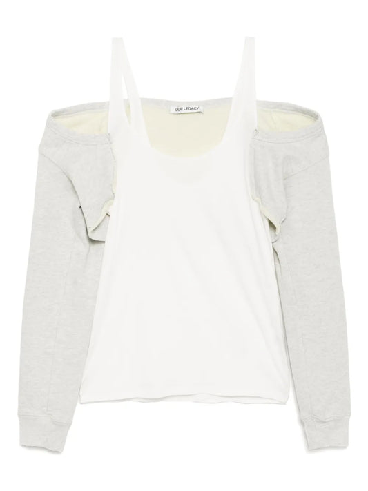 Cardigan Tank Top