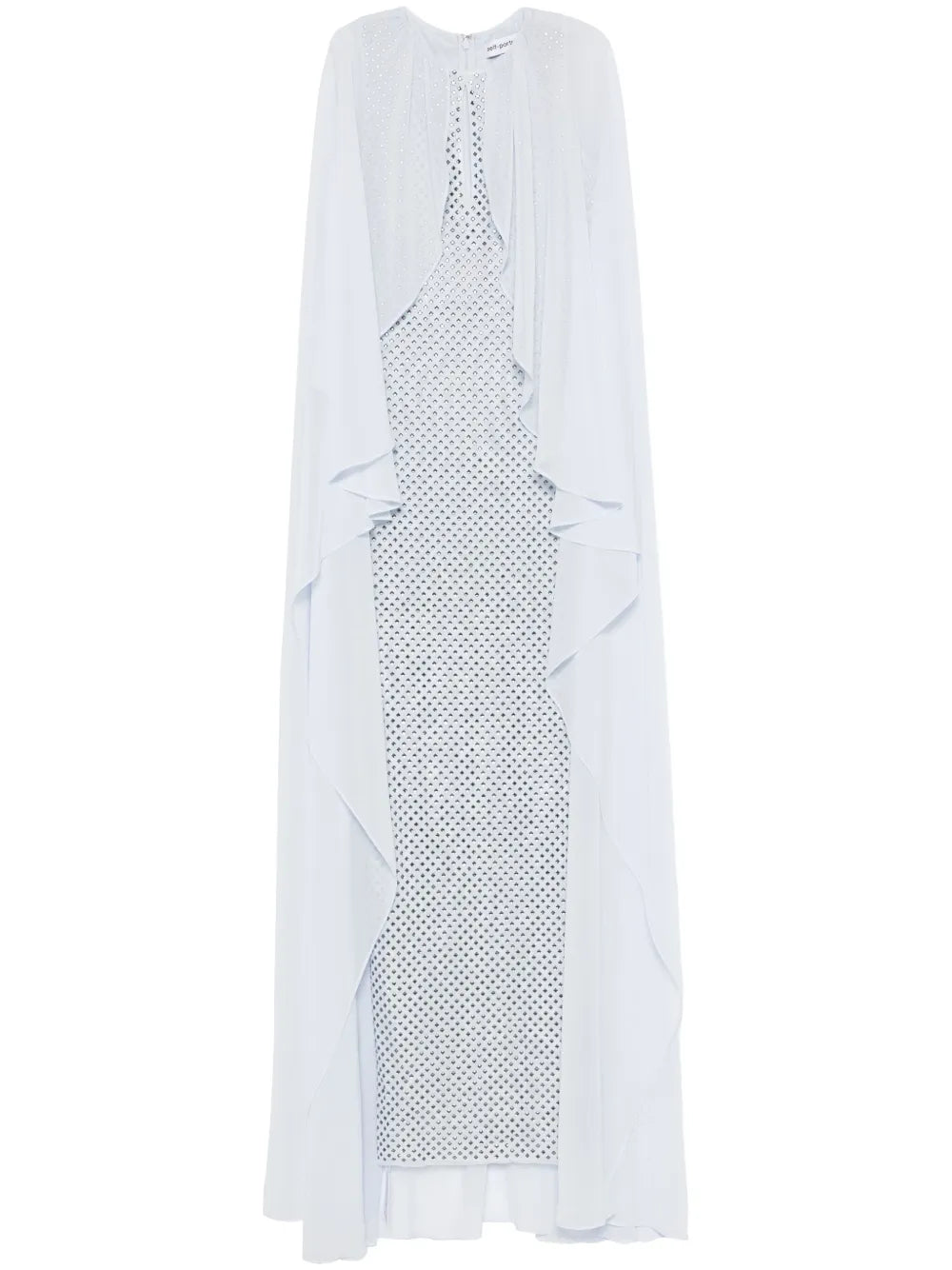 Rhinestone-Embellished Gown