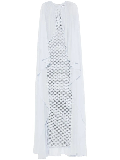 Rhinestone-Embellished Gown