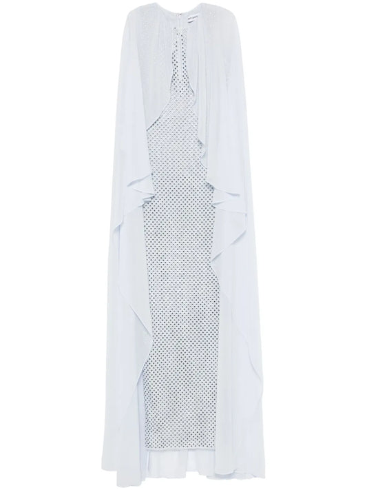 Rhinestone-Embellished Gown