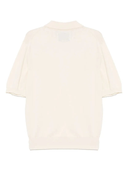 Crepe Polo Shirt