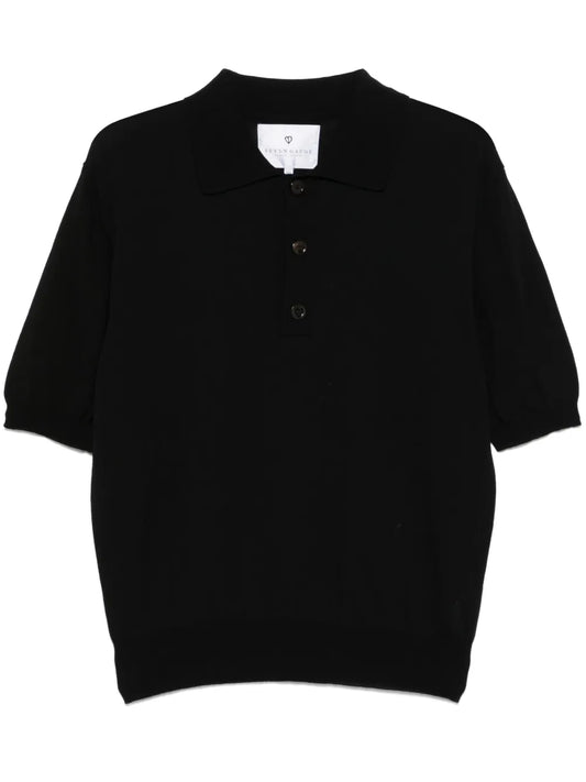 Crepe Polo Shirt