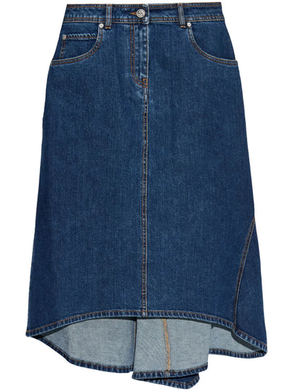 Denim Midi Skirt