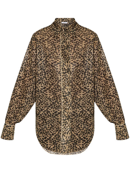 Leopard-Print Shirt