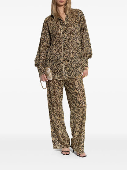 Leopard-Print Shirt