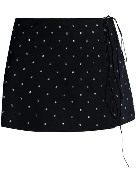Stud-Embellished Skirt