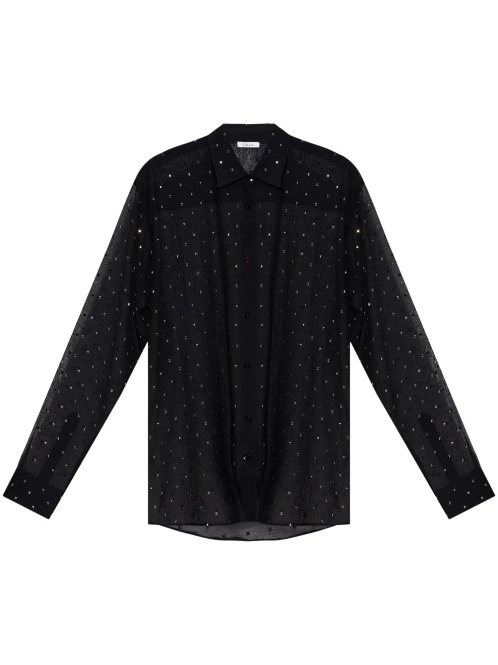 Stud-Embellished Shirt