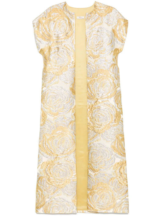 Floral-Pattern Cape