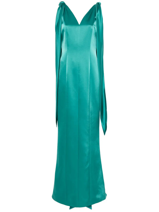 Satin Maxi Dress