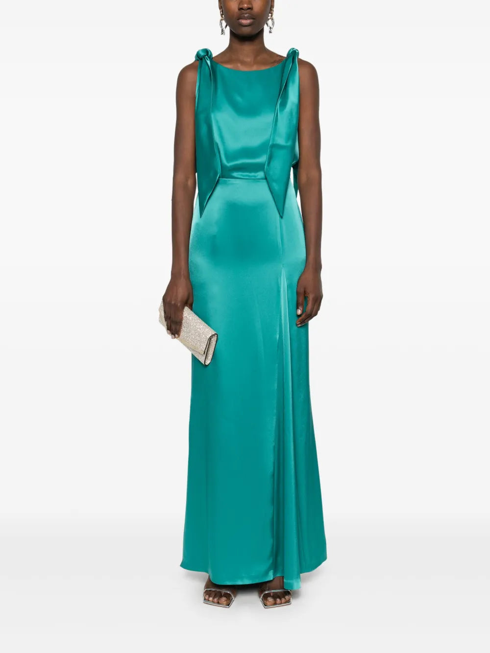 Satin Maxi Dress