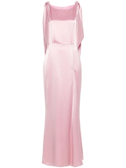 Satin Maxi Dress