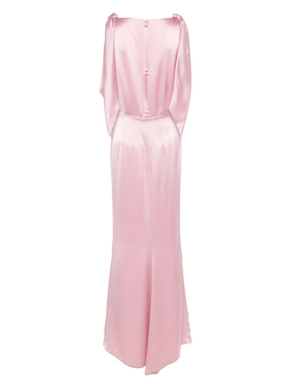 Satin Maxi Dress