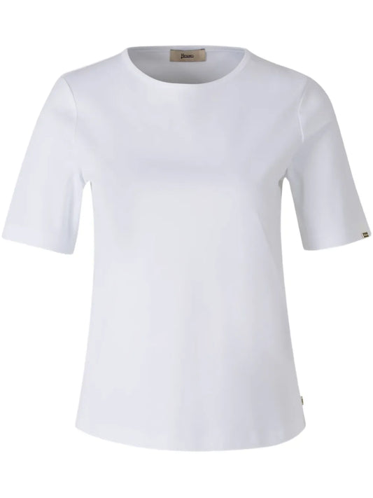 Structured Short-Sleeve Top