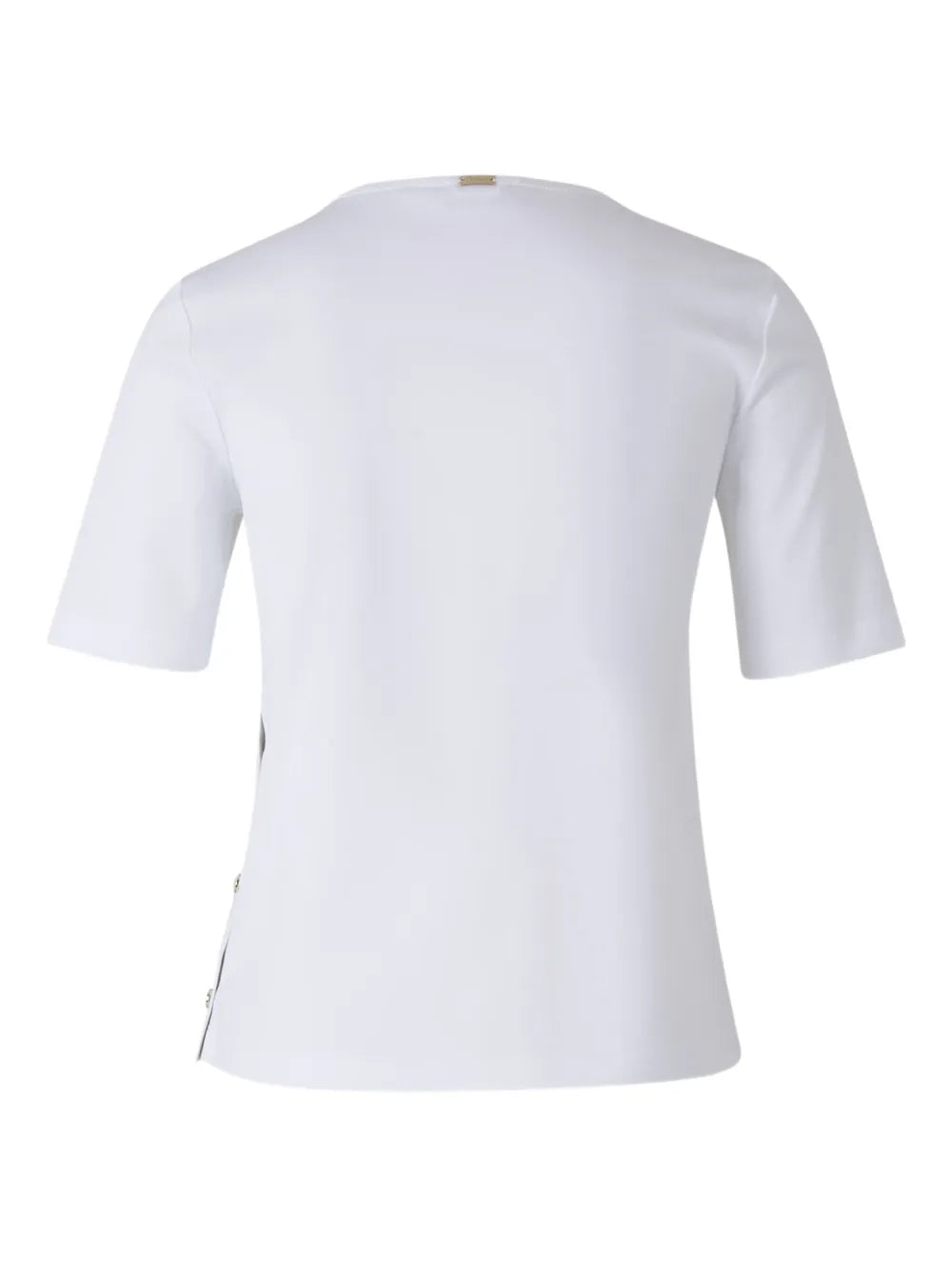 Structured Short-Sleeve Top