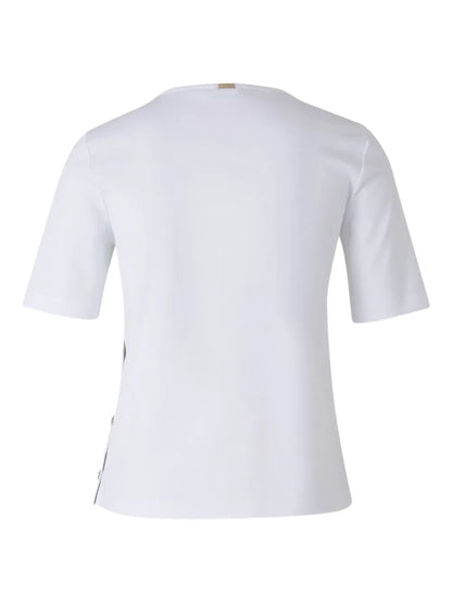 Structured Short-Sleeve Top