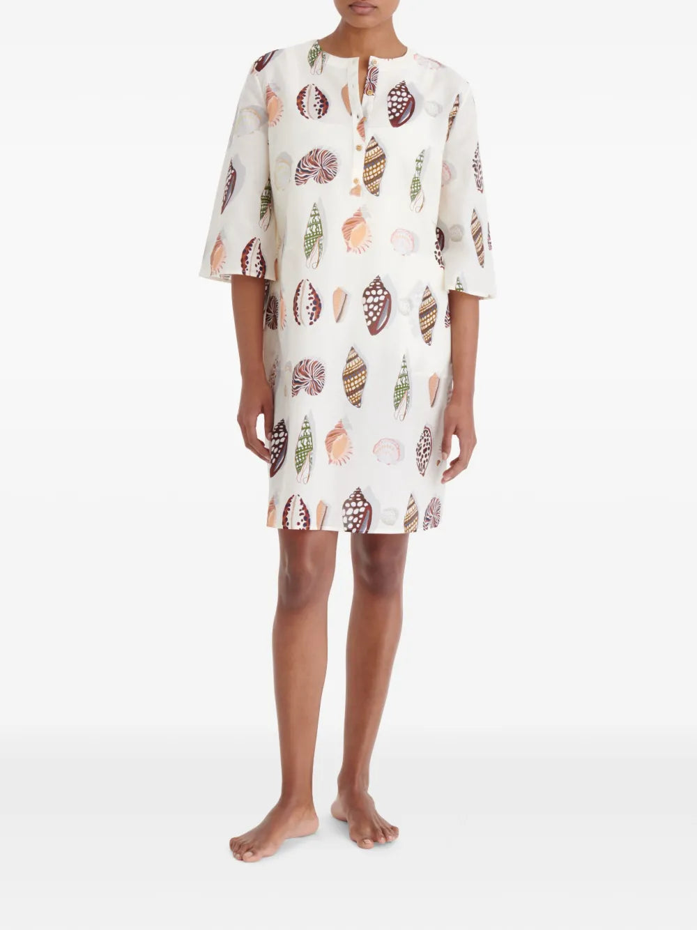 Crème Mini Dress