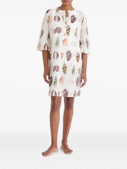 Crème Mini Dress