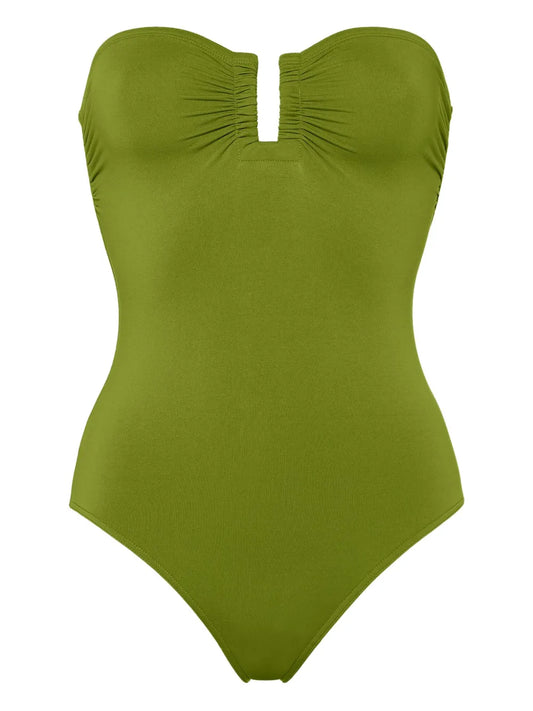 Cassiopée Strapless Ruched Swimsuit