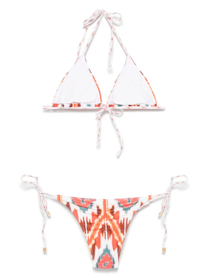 Ikat-Print Bikini