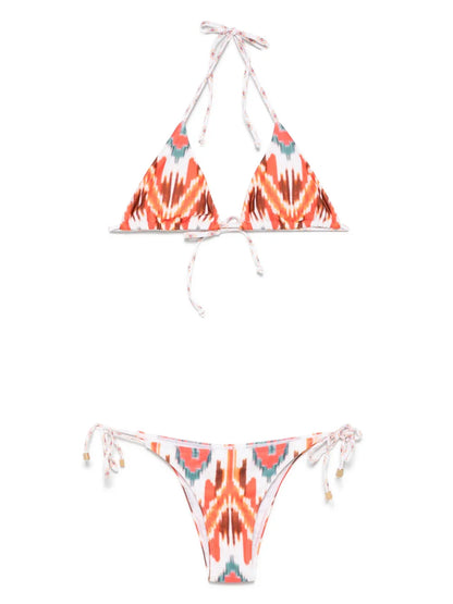 Ikat-Print Bikini