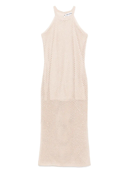 Open-Knit Maxi Dress