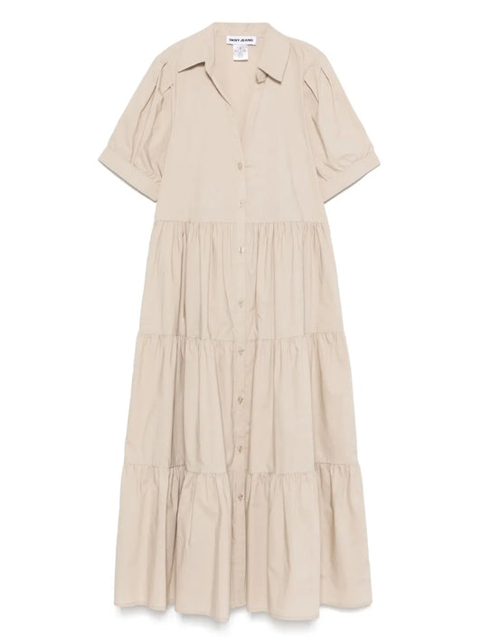 Tiered Midi Dress