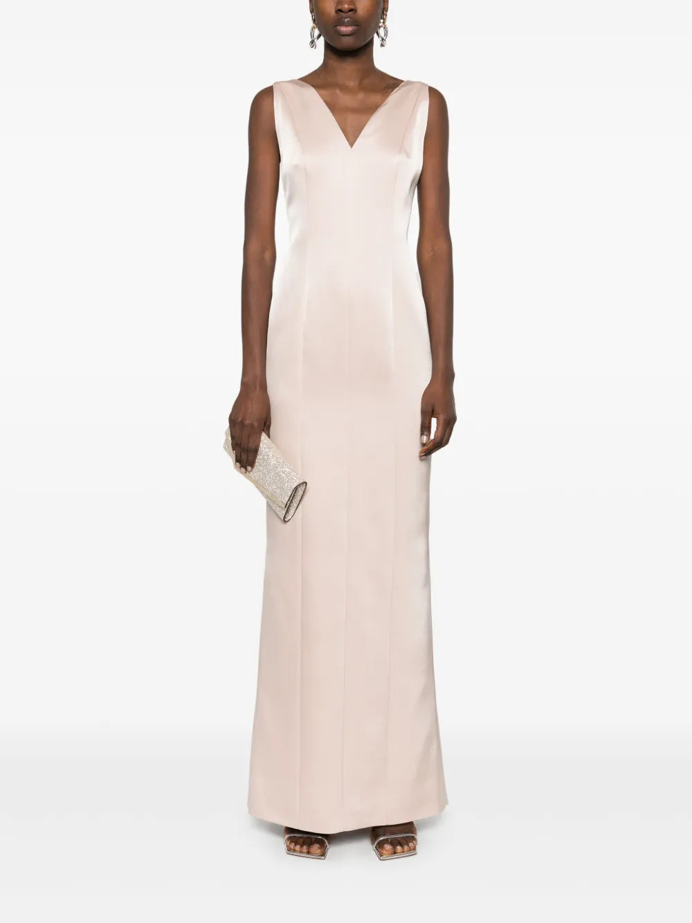 Satin Maxi Dress