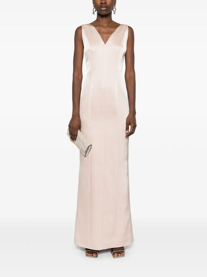 Satin Maxi Dress