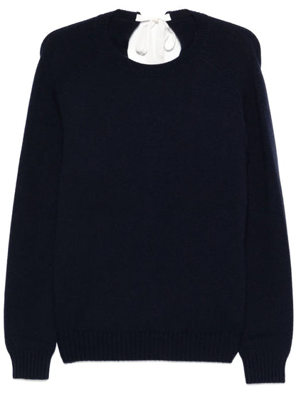 Tie-Back Sweater