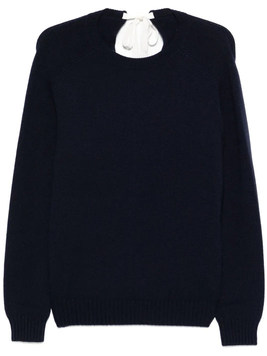 Tie-Back Sweater