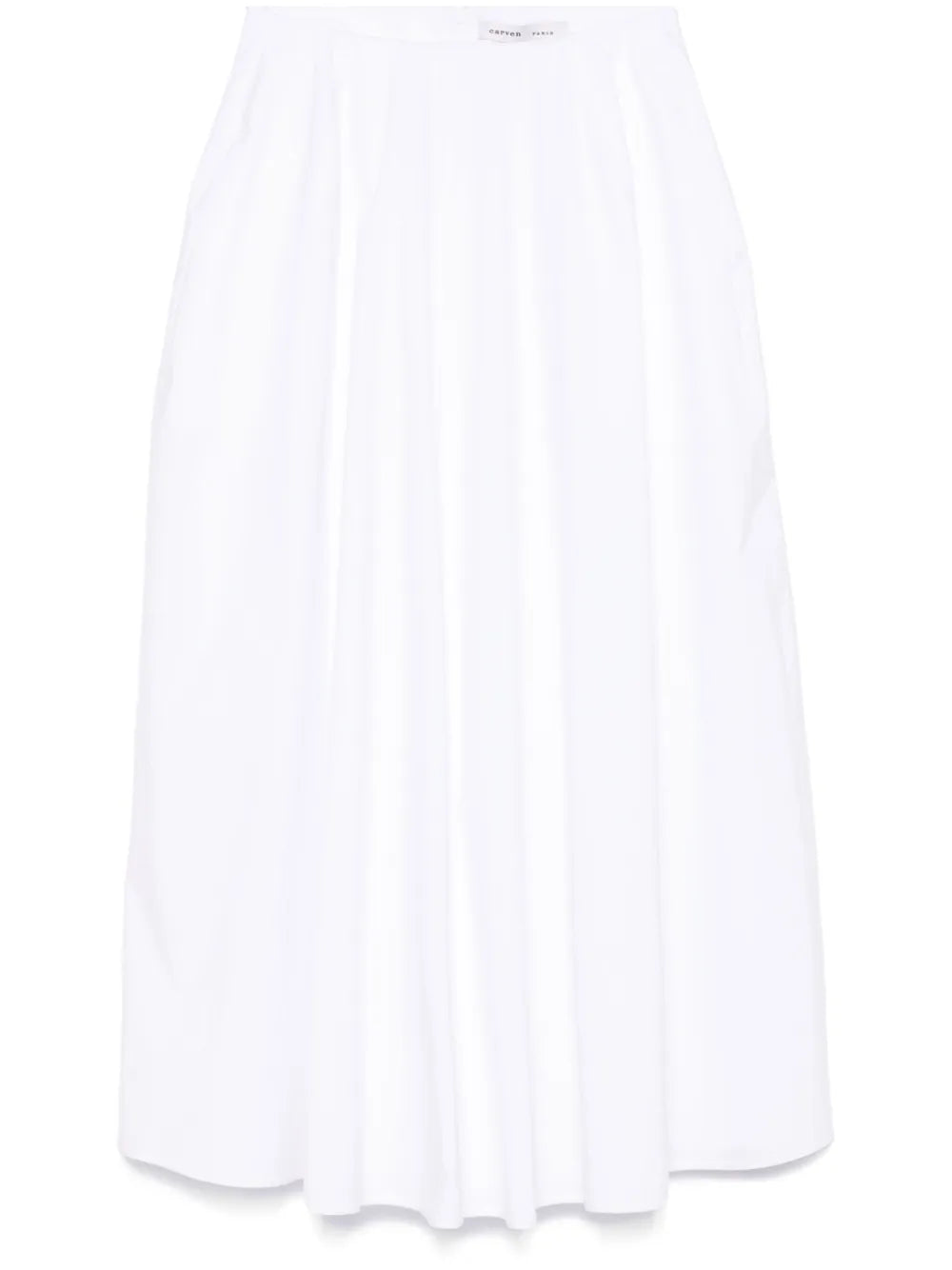 Cotton Midi Skirt