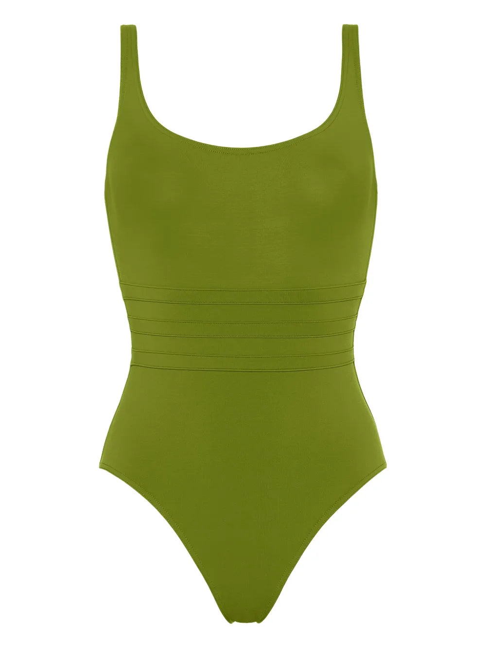 Asia Ribbed-Detail Swimsuit