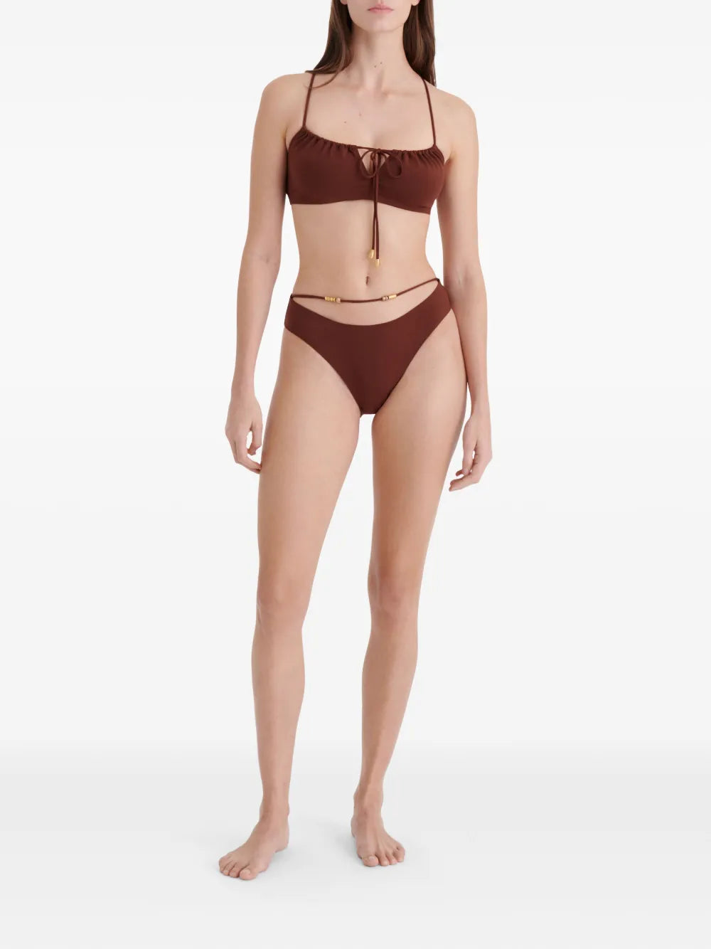 Abysses Cropped Bikini Top