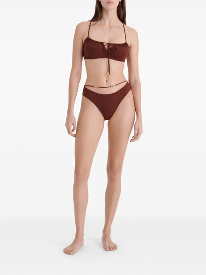 Abysses Cropped Bikini Top