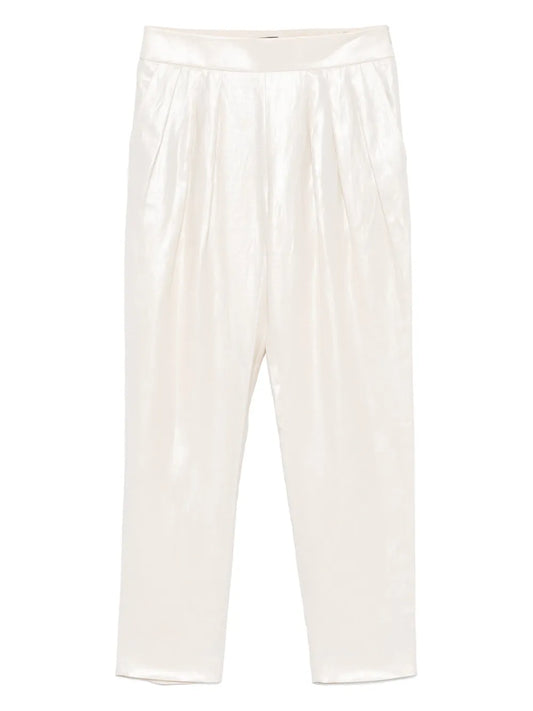 Pleat-Detail Trousers