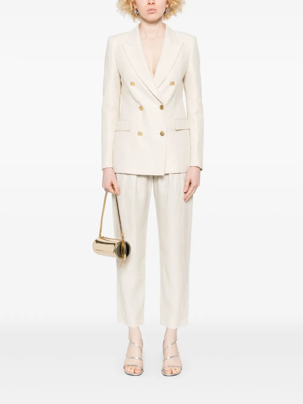 Pleat-Detail Trousers